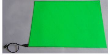 El Sheet Customized Light Backlight in Green Color