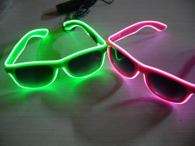 Glowing El Wire Glasses