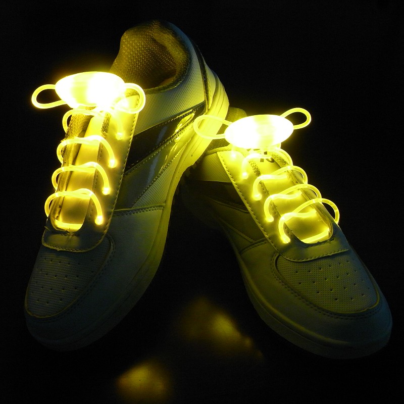 Yellow Color El Shoelace