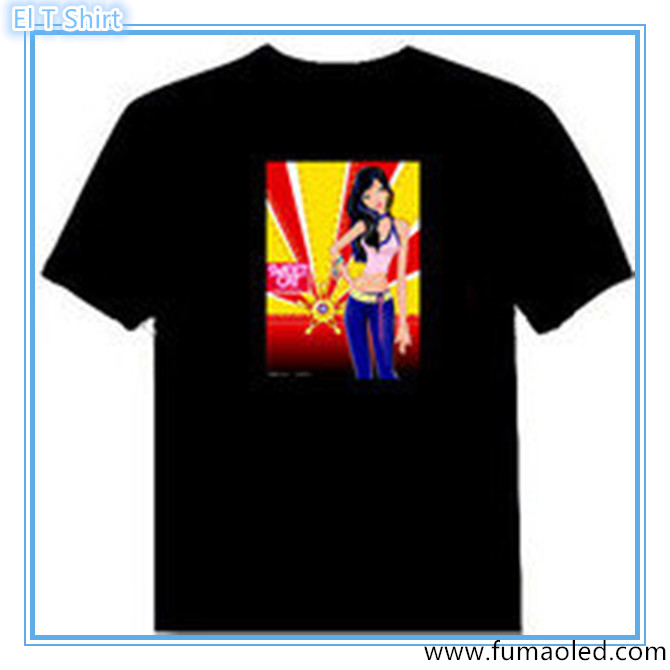 Music Activated Equalize T Shirt China