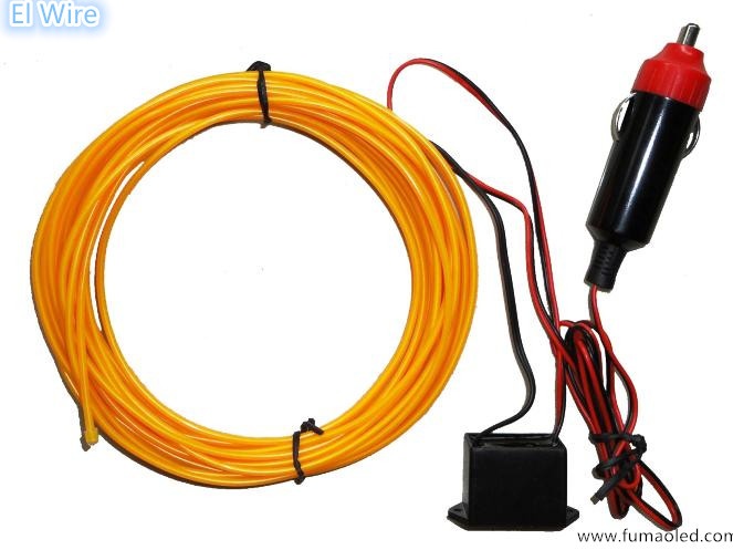 5mm El Wire With High Brightness Used to Car