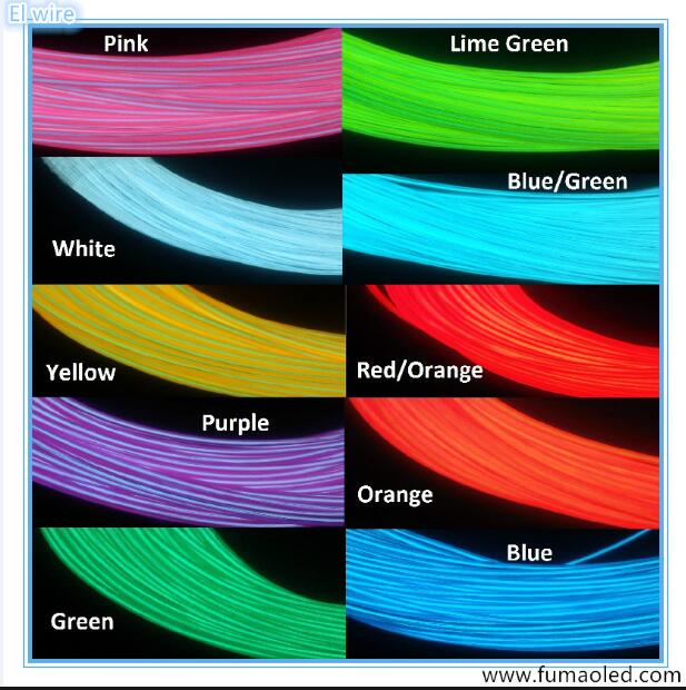 Multicolor El 5mm Size El Wire