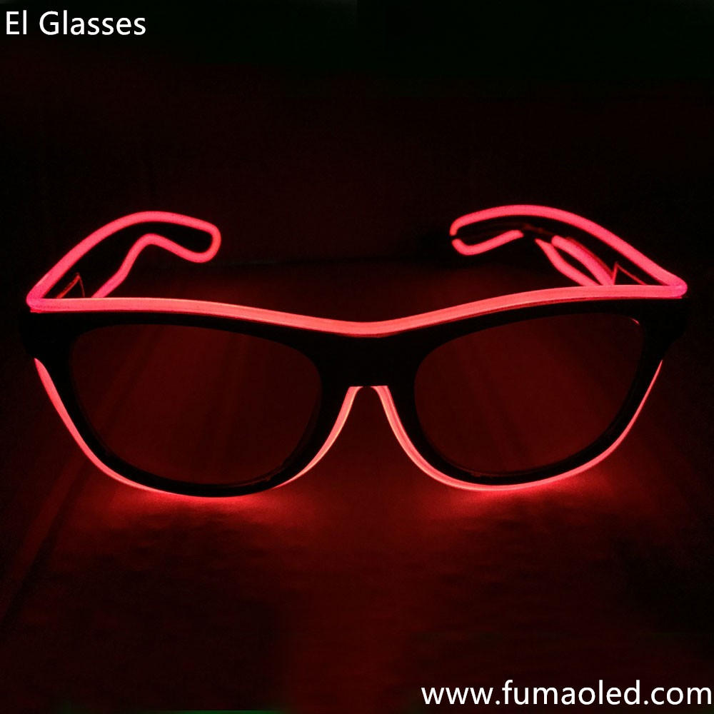 Red Color El Glasses