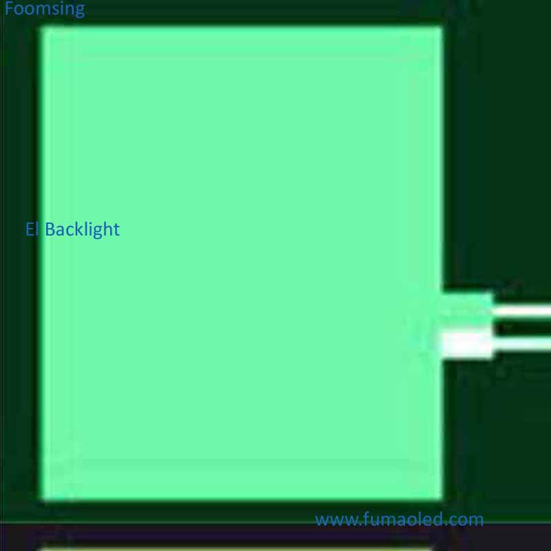 Green Color A4 Size EL Backlight With 12V Inverter