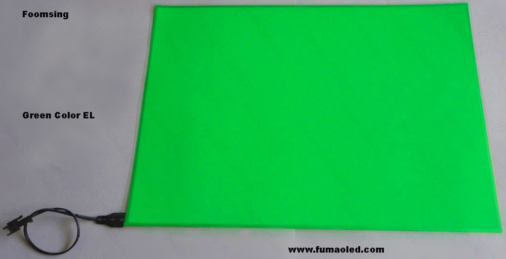 Green Color A4 Size EL Panel In 2020