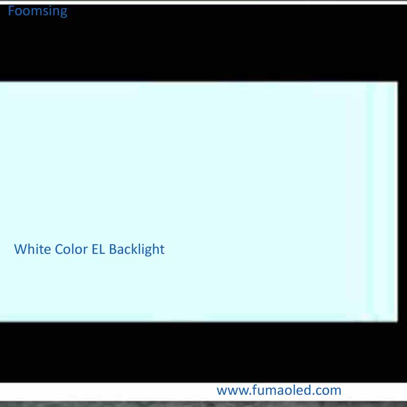 White Color El Backlight A4 Size And Thickness ELPanel