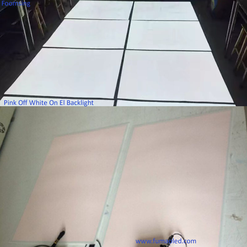 Lighting El Sheet Panel In High Quality EL