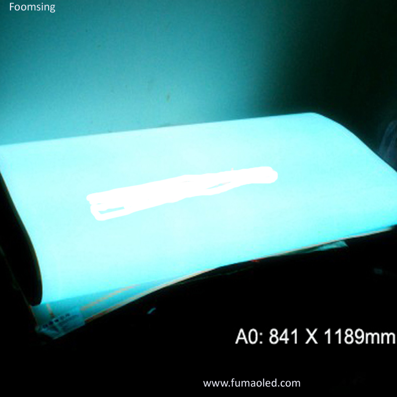 Aqua Color A0 Size El Backlight Sheet