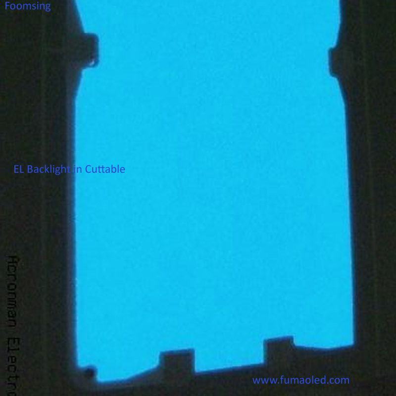 Cuttable Blue Color Sheet EL Backlight in 2020