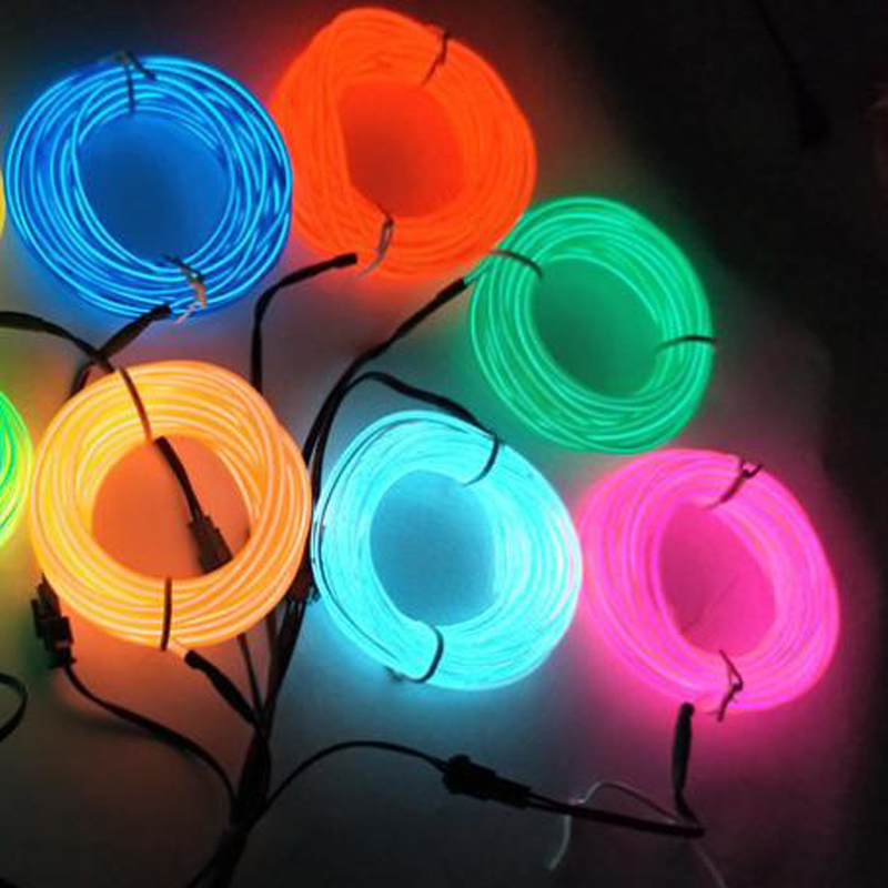 Light Up El Wire Neon Wire Decorate Festival in 2023 Halloween